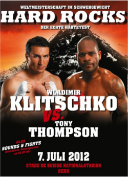 Klitschko VS Thompson